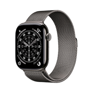 Apple Watch Series 11 46mm M/L GPS + Cellular Titanio Ardesia Slate Milanese Loop